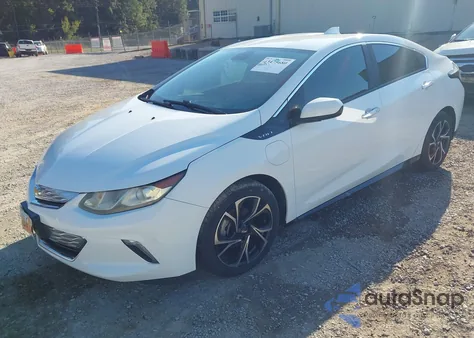 2017 Chevrolet Volt Lt из США, поврежденный, VIN 1G1RC6S53HU217663